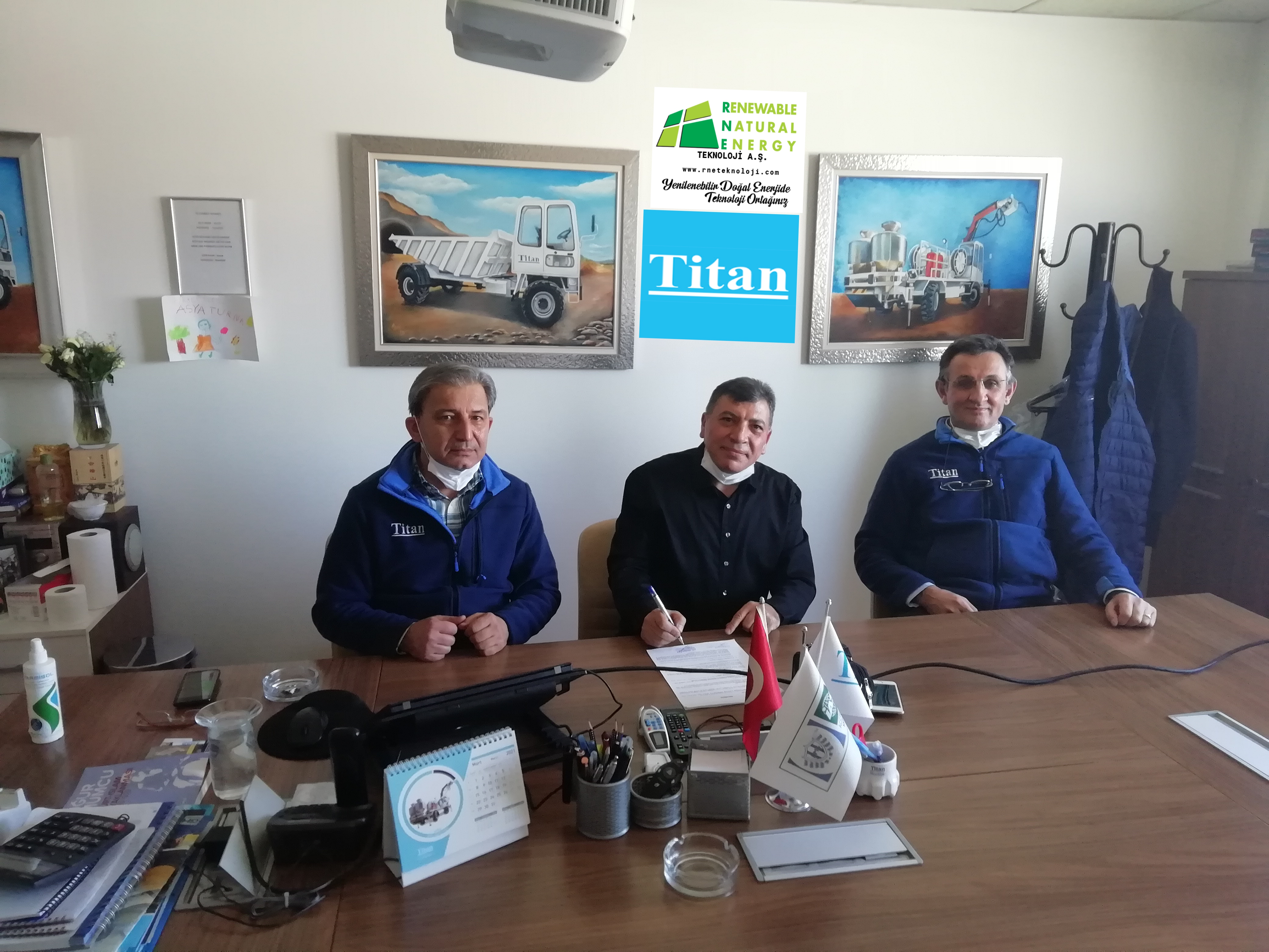 TİTAN LTD. İLE MUV-5 GES Projesinin Sözleşmesi imzalanmıştı